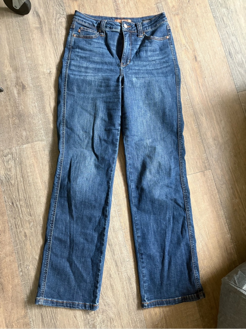 Judy Blue Deep Indigo Straight-Leg Jeans
